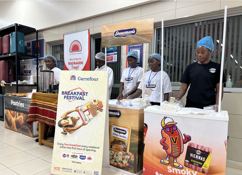 Carrefour Uganda Surprises Shoppers With Free Breakfast Across Seven Major Branches.